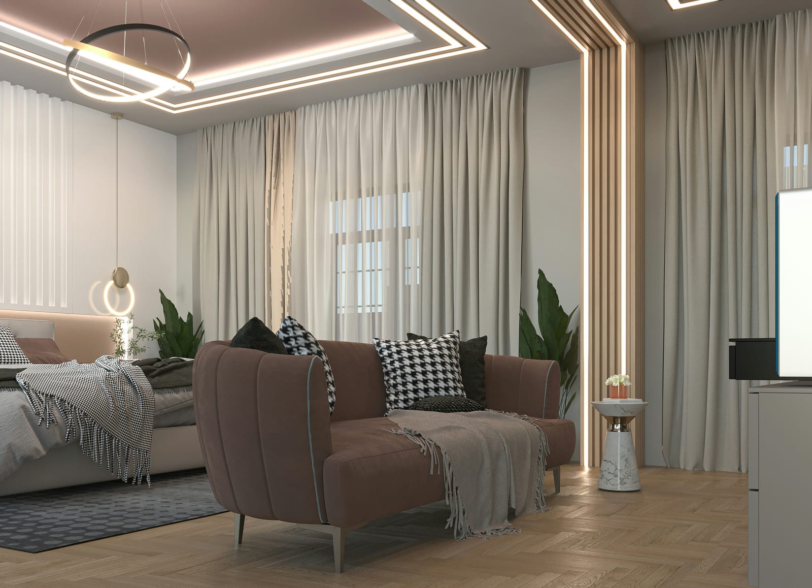 Двособен стан, 63 м², Центар – фотографија 1