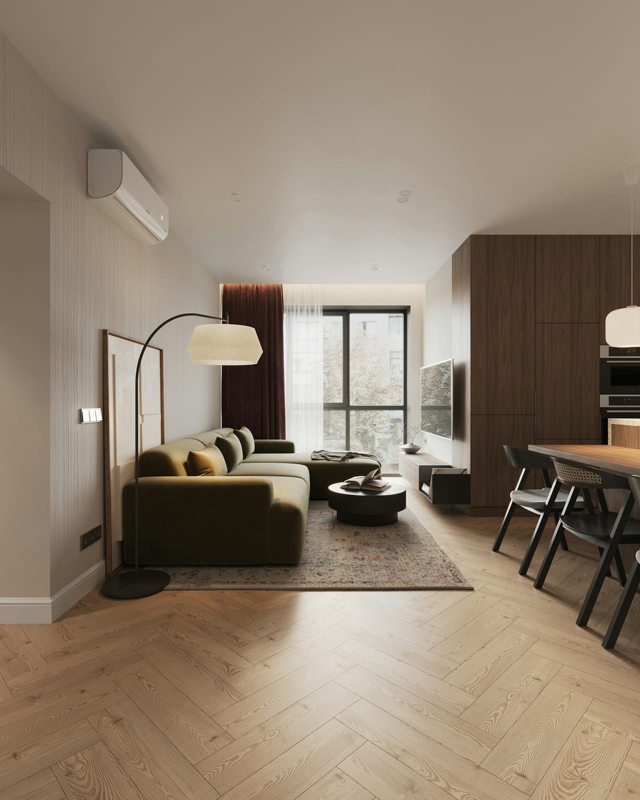 1-room apartment, 42 m², Chair – photo 1